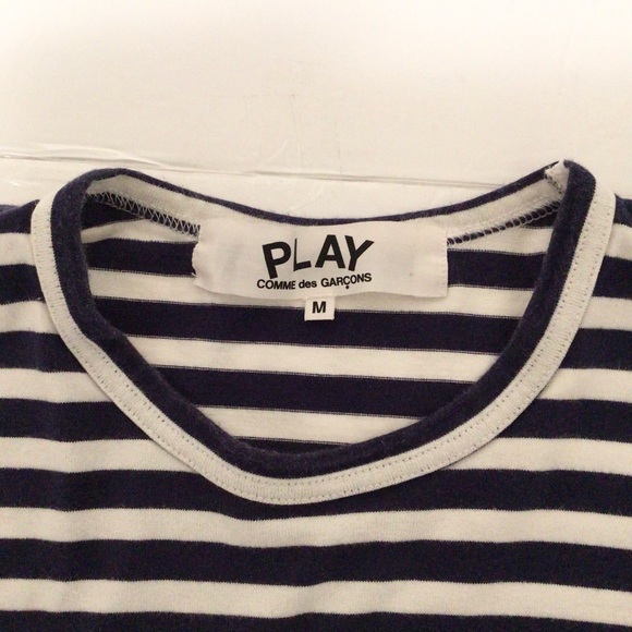 Comme des Garcons Play Long Sleeve Tees - Picture 3 of 9